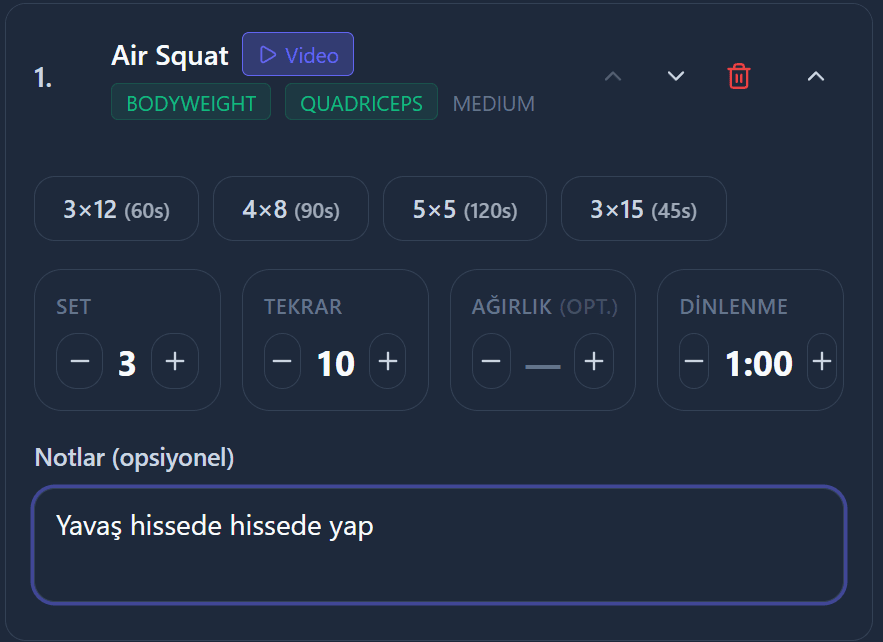 Fitgelir admin paneli program oluşturma